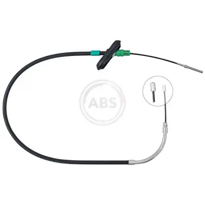 Cable de accionamiento, freno de estacionamiento A.B.S. K10551 Pedido Al Por Mayor